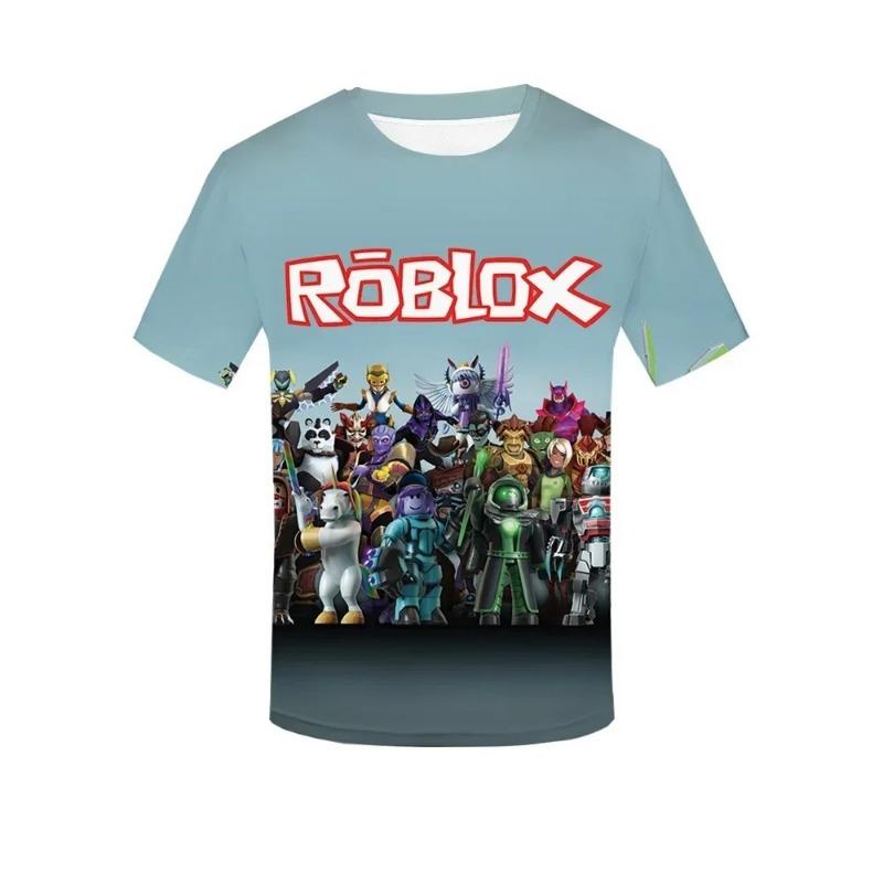 Camiseta Infantil Disfraces Cosplay Niño Dibujos Animados Manga Corta Top Estampado 3D