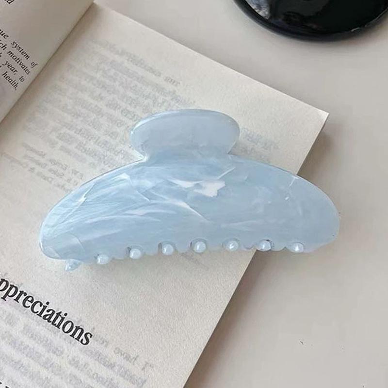 Proužky Spona do vlasů Akrylová Barevná Spona Dámské Krabí Sponky do vlasů Dívky Make-up Mycí Nástroj Vlasové doplňky