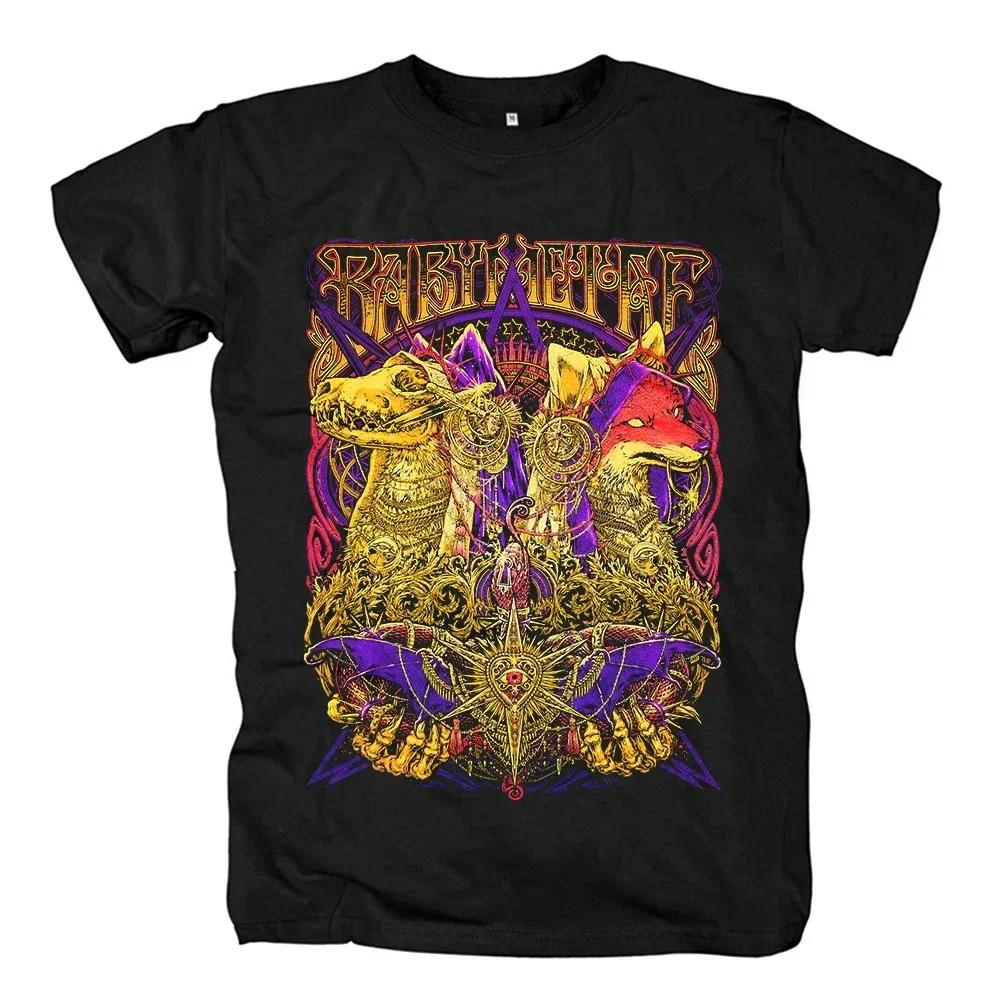 BABYMETAL Harajuku Muster Mode T-Shirt Unisex Baumwolle O-Ausschnitt Lässig Übergröße Kleidung Sommermode Druck Unisex T-Shirt
