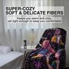 K-Pop Demon Hunters Fan Gifts Blanket Anime Flannel Throw Blanket Suitable Home Leisure Camping Travel Multifunctional Blanket