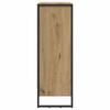 Bookshelf Rustic Oak Design 80 x 30 x 86.5 cm Engineered Wood