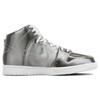 Nike Dunk High Clot Metallic Silver With Card
