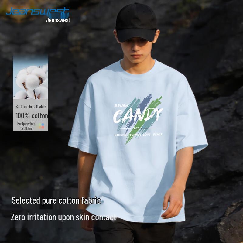 

Jeanswest Men s 2026 Summer Cotton T-shirt S