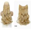 One-Piece Curly Clip-In Hair Extensions: High-Temperature Fiber for Enhanced Women's Volume