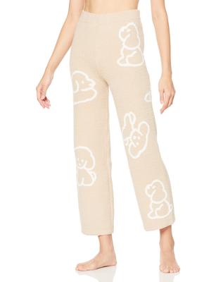 Gunze TUCHE Wide Collaboration with Teraoka Sizes Leggings, Natsumi, 10-Length, Women's, Beige, M-L