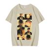 Tears for another day Dellafuente Basic T-Shirt Herren Damen Oversized 100% Baumwolle Kurzarm Sommerdruck Unisex T-Shirt