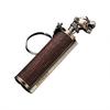 Outdoor Portable Lighter Bottle Keychain With Containing Cotton Core
