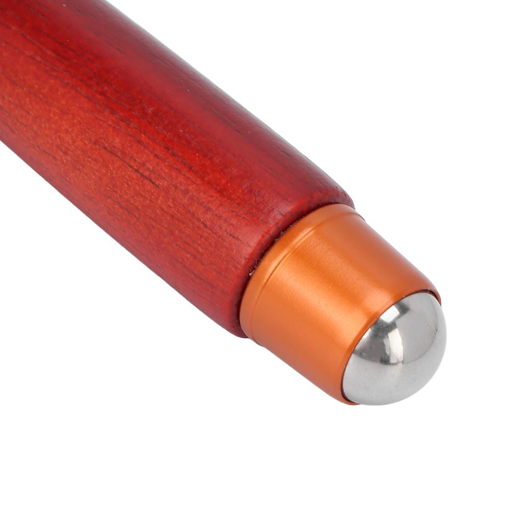 Extendable Back Scratcher Massager Telescopic Multifunctional Wooden Handle Stainless Steel Claw Roller Bead Massager