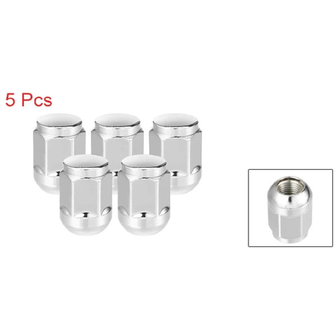 UXCELL Hex Open End Lug Nuts Car Wheel Lug Nuts 5-20Pcs M14 x 1.5 for Honda Civic Type R 2017-2021 No.90304SJAA91/6113131 чёрный