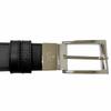 Pristine GUCCI Belt Reversible with Square Buckle Black Leather Mens 771105 Used