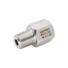 Stainless Steel Female G1/8 BSP To Male R1/8 BSPT Adapter Reducer