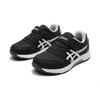 ASICS Breathable Low top Kids Lifestyle Shoes Black White Kids' 1154A174-001