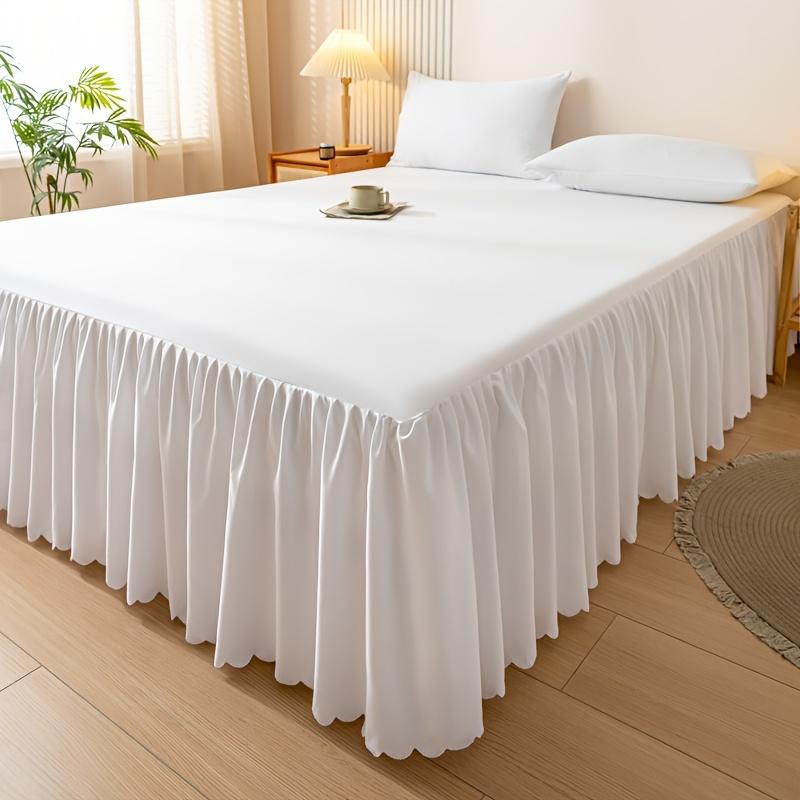 Modern Style Elastic Perfect Bedspread with Lace, Non-Slip, Dust-Proof, Breathable And Beautiful Bed Skirt