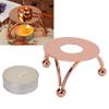 Wax Melting Furnace Retro   High Temperature Resistance Portable Tripod Wax Sealing Holder for Crafts