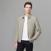 Popular Spring and Autumn Lapel Zipper Jacket Jacket Men's Commuting Middle-aged Dad Executive Jacket