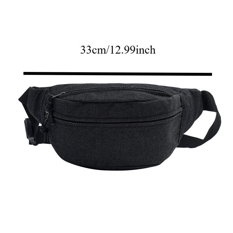 Riñonera informal de pana para mujer, bolso de cintura tipo plátano, bandolera de hombro, con bolsillo