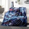 Naruto Character Customize Text Blanket Gift Customizable Blanket Soft Warm Cozy Perfect for Sofa Home Decor Couch Office Four Seasons Universal