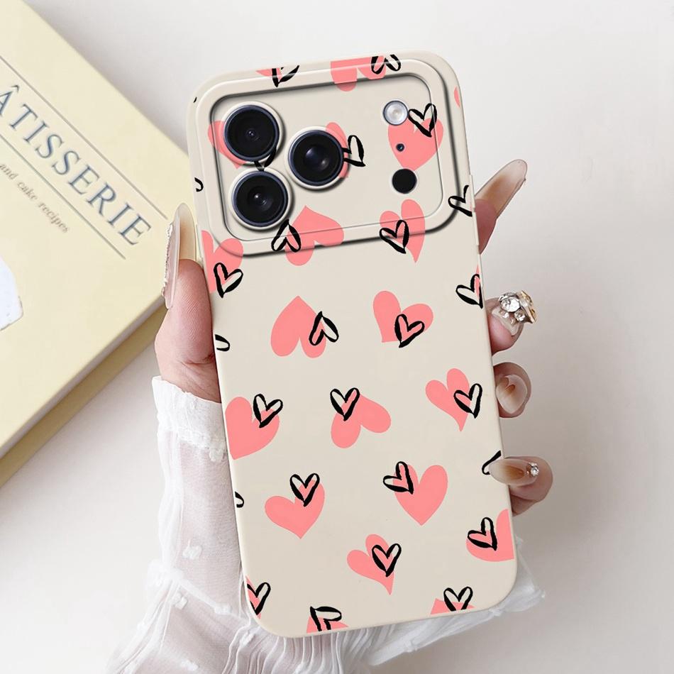 For iPhone 17 Pro Max 17Pro Cute Rabbit Cat Cartoon Phone Case For iPhone17 Pro 17ProMax Shockproof Soft Silicone Cases