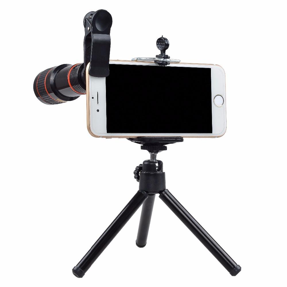 12x Universal Mobile Phone Zoom Lens for iphone Optical Telescope Telephoto Lens