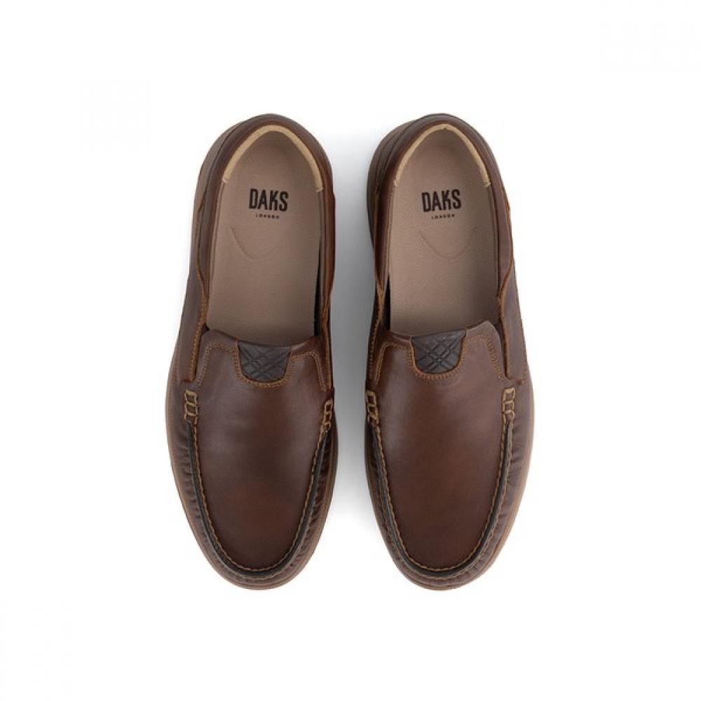 Daks Business Casual Loafer Dmm602kj20 Brown 