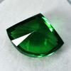 Green Garnet Fancy Cut 9.00 Ct Natural Loose Gemstone CERTIFIED Ring Size A-5771