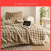 Premium Plüschdecke Luxuriös Und Dick Für Bett Sofa Oder Büro Winter Nickerchen