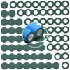 18650 Li-ion Battery Insulation Gasket Barley Paper Battery Pack Cell Insulating Glue Fish Electrode Insulated Pads 1S 3S 6S 8S