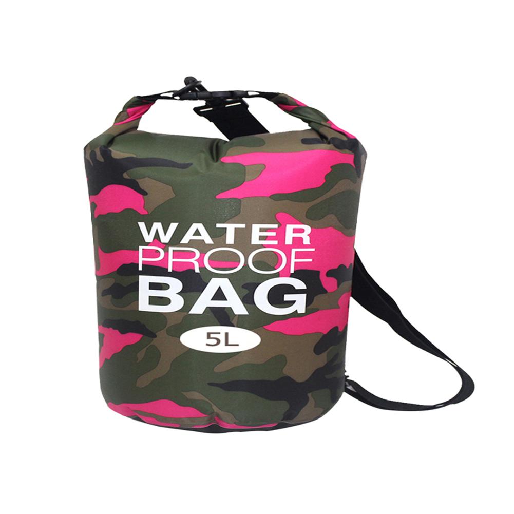 2L/5L/10L/20L Waterproof Dry Bag Drifting PVC Mesh Bag Kayaking Swimming Floating Boating Bag Storage Pack Water Resistant Pouch