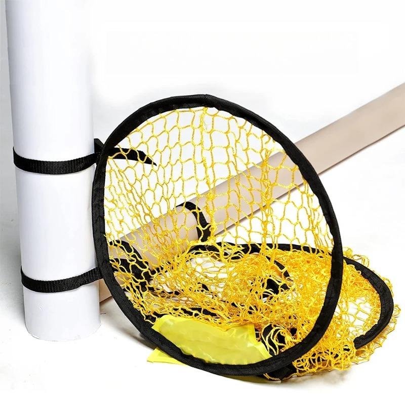 Football Target Net Foldable Football Training1/2pcs  and Detach Soccer Goal for Football Training PracticeNet Easy to Attach