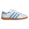 Womens/Ladies Hamburg 3 Stripes Leather Trainers