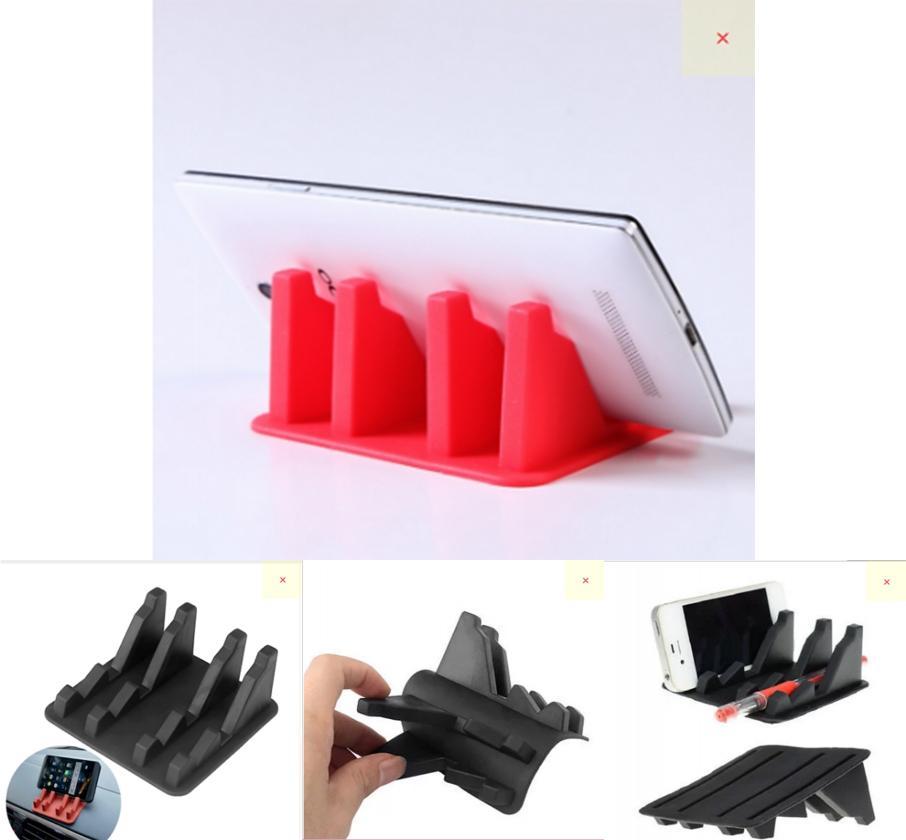 Universal Car Mount Pyramid Design Anti-slip Pad Gps Holder For Huawei Samsung Iphone Tablet
