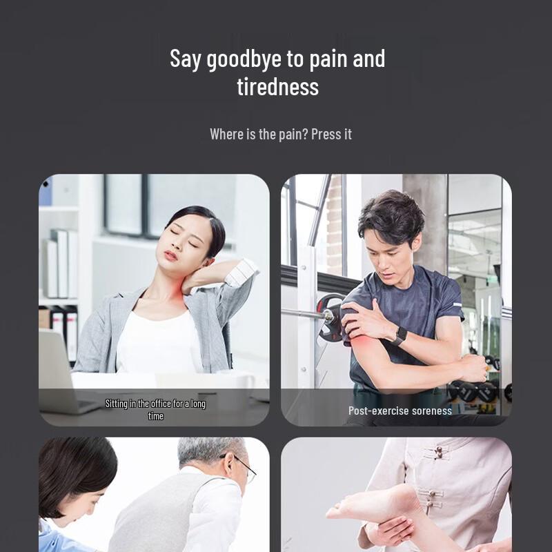 AUX Portable Mini Muscle Relaxation Massager