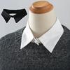 1PC Fashionable Photography Exquisite Simple Elegant Temperament Soft Fake Collar Various Clothes Cotton Daily