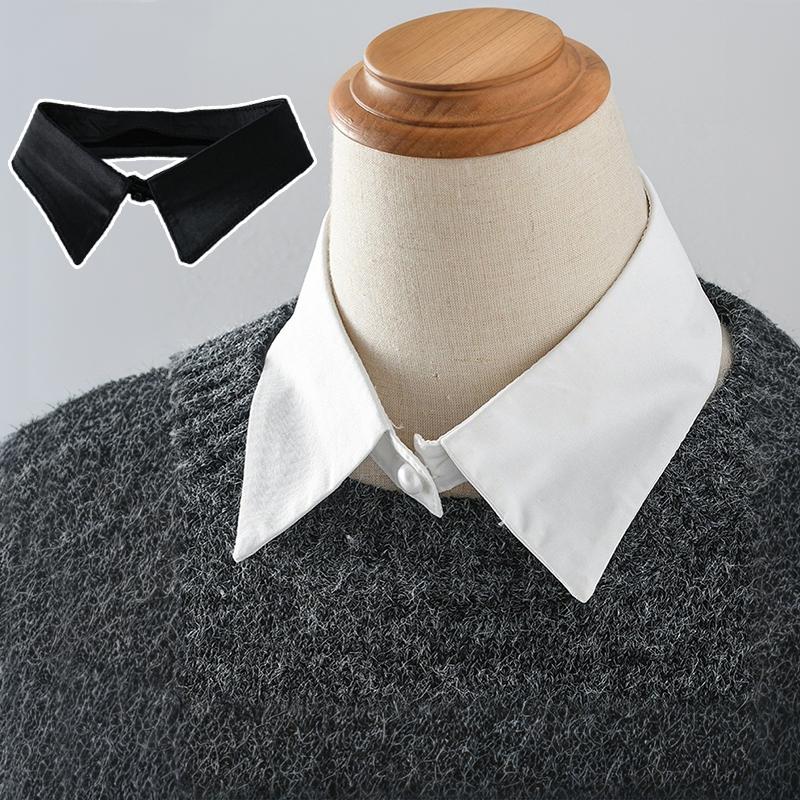 1PC Fashionable Photography Exquisite Simple Elegant Temperament Soft Fake Collar Various Clothes Cotton Daily