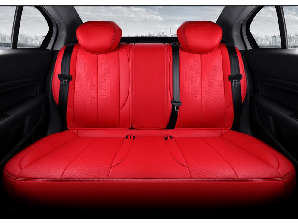 2015-2019 Dongfeng Peugeot 408 Full Coverage Leather Seat Cushion Cover