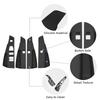 Pour BMW X3 2025 2026 Boîte de rangement pour poignée de porte de voiture Support de plateau pour porte avant arrière Organisateur en silicone Accessoires 4 pièces Noir