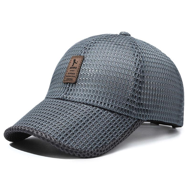 Men's Breathable Summer Mesh Baseball Cap with Sun Protection