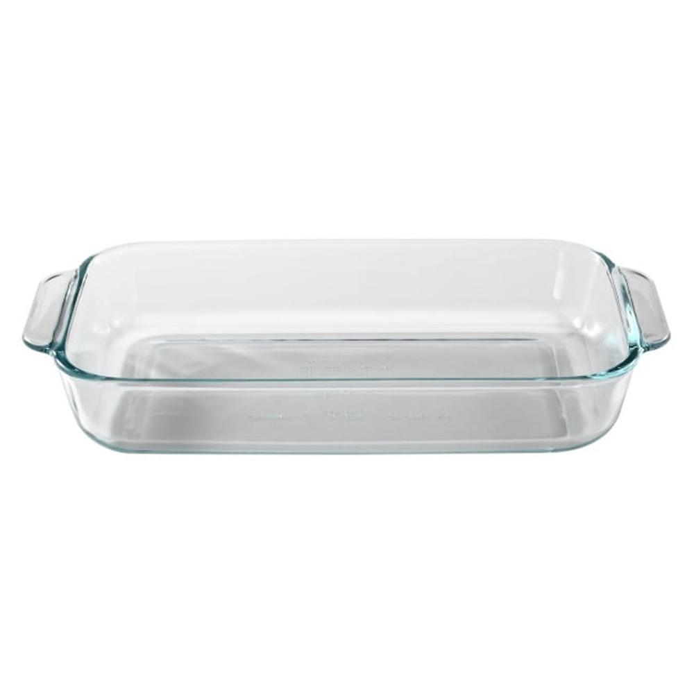 High Quality Glass Baking Dish Set Non-Stick Oven Safe Stain Resistant Dishwasher Microwave Ideal Roasting Brownies Value Pack