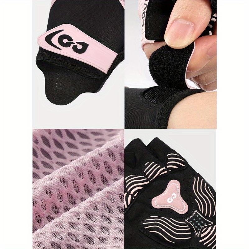 1PAIR riding gloves half finger outdoor mountain bike shock absorption non-slip breathable yoga sports fitness gloves