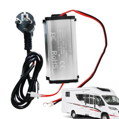 220V To 12V Diesel Heater Power Supply Plug & Play Converter For RV Camper Van Truck, Automotive Camping Road Trip & Home Use