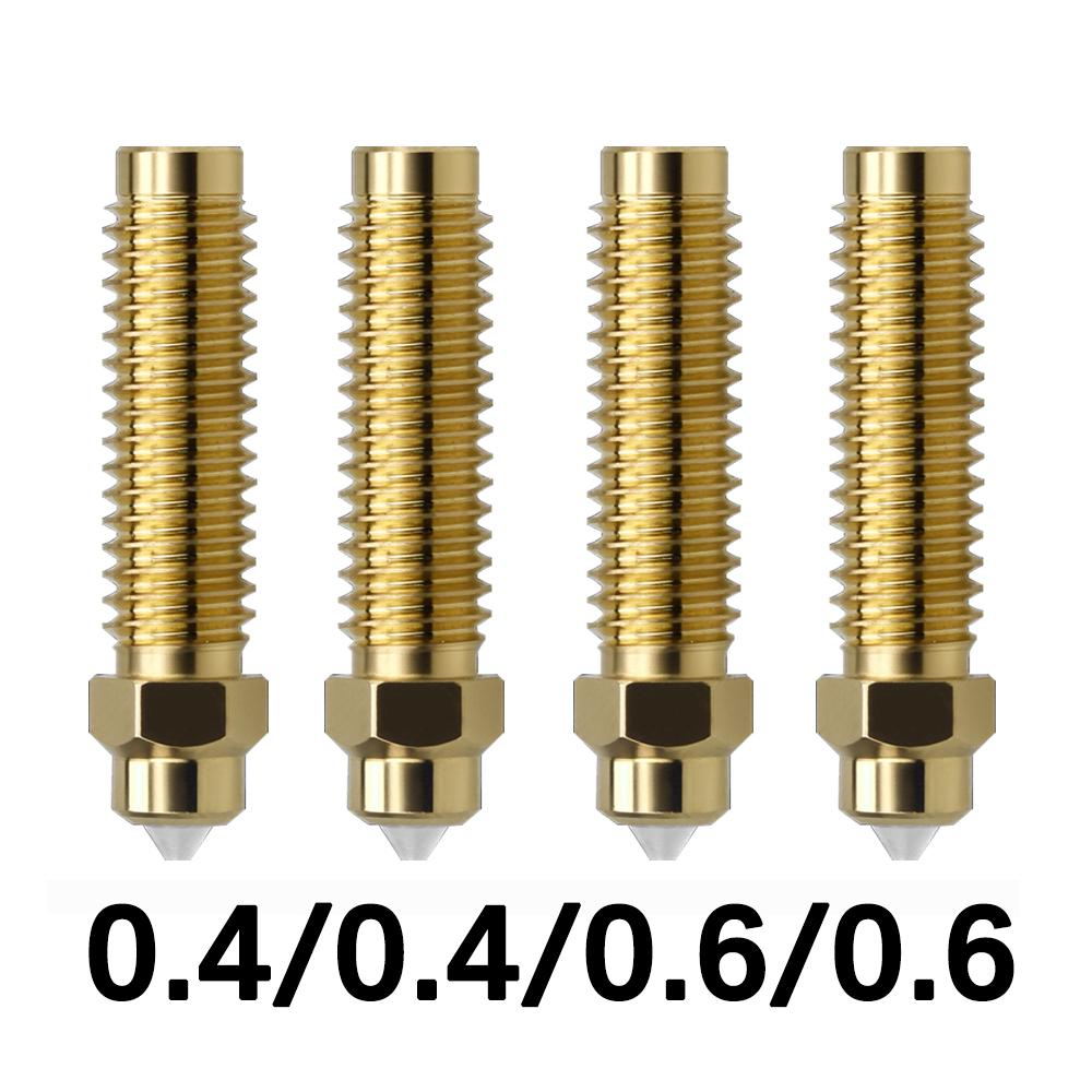 Upgrade Bimetallic Nozzle Hotend Kit for Elegoo Centauri Carbon 0.2/0.4/0.6/0.8mm Nozzles For Centauri Carbon Hotend 3D Parts