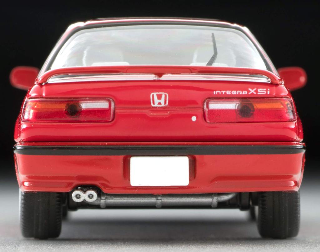 Tomica Limited Vintage Neo Scale Honda Integra XSi Coupe 1991 Finished Model 1/64 LV-N197a 3-Door (Red, Model) -