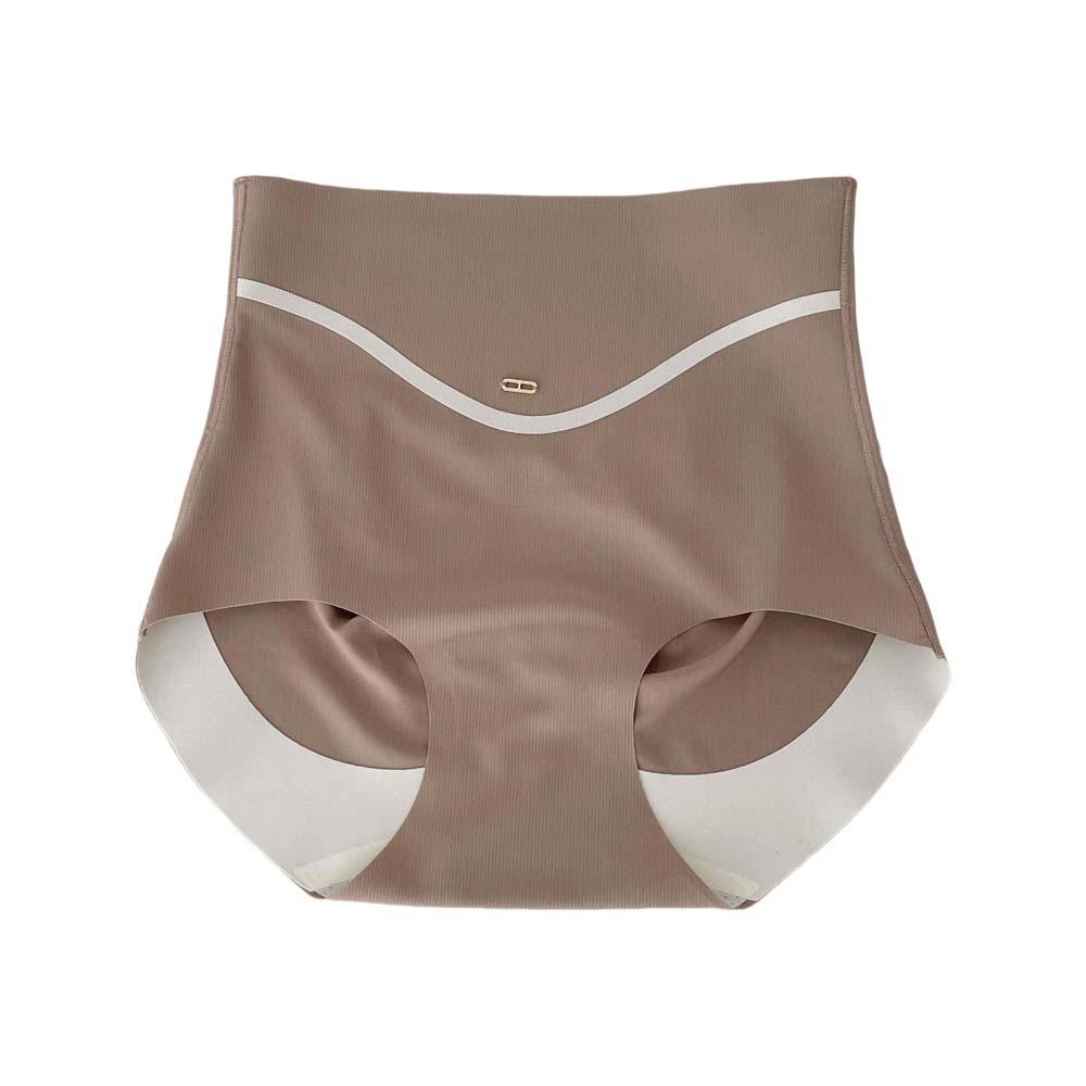 

High Waist Postpartum Body Shaper Girdle Panties Slimming Underpants Lady Girls колір темно кави