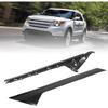 Windshield A-Pillar Molding Trim Kit Left Driver Side Compatible with 2011-2019 Ford Explorer Replaces: 926-450, BB5Z7803137AA, BB5Z7803145AA