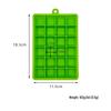 24-Compartment Food-Grade Silicone Ice Cube Tray with Lid - Easy Release Square Ice Mold