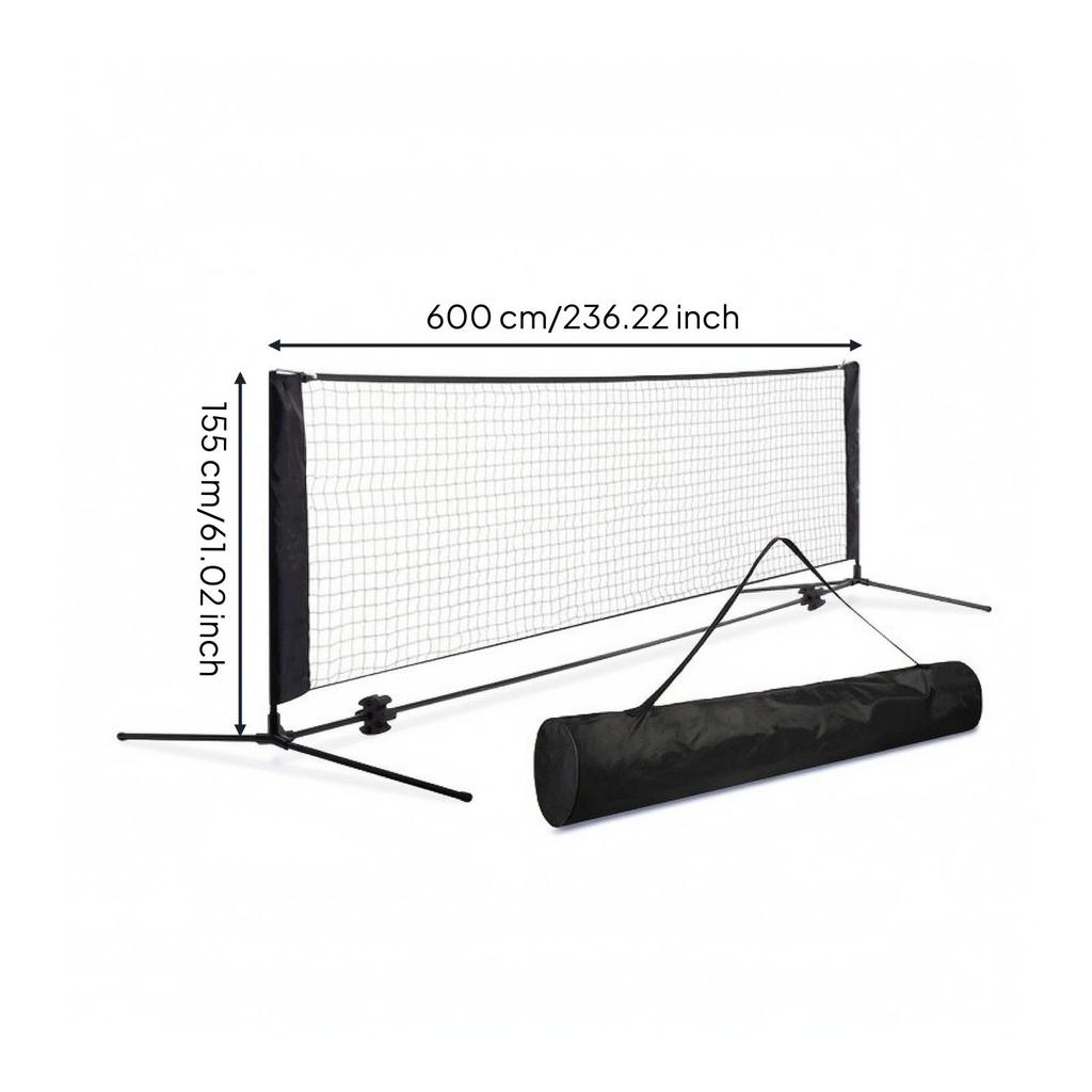 Badmintons Net with Stand Portable Foldable for Families,