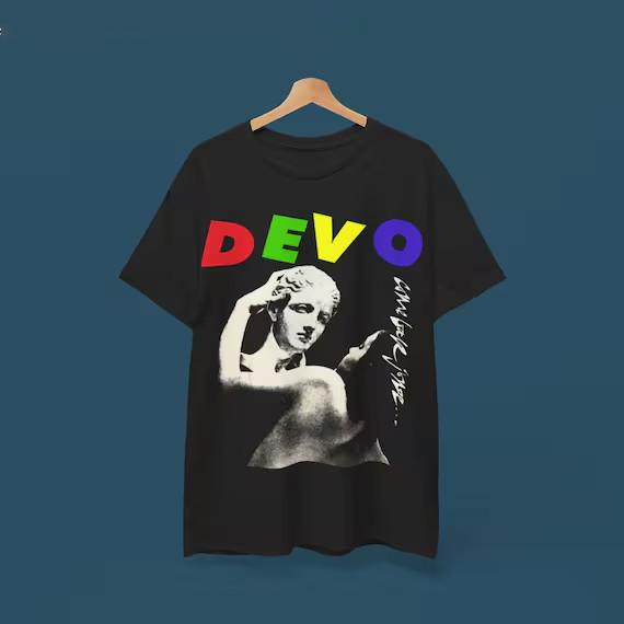 Rare! Devo Post Punk New Wave T-Shirt S to 5XL NZ365 Unisex T-Shirt XL
