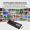 Console di gioco retrò wireless K8 con 40.000 giochi classici integrati, uscita TV HDMI 4K, doppio controller wireless 2.4G, stick di gioco nostalgico 64G