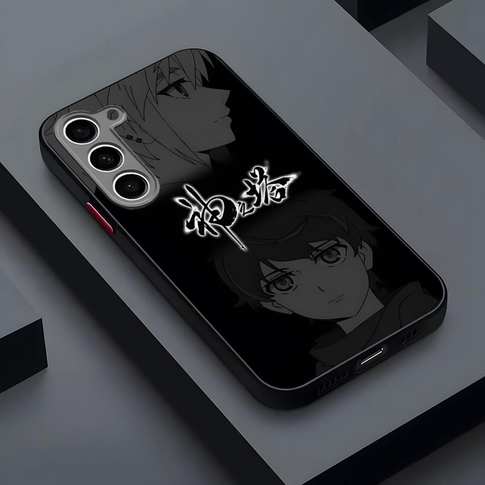 

T-Tower O-Of G-God Phone Case Matte Transparent For Samsung S25Plus S21fe S22 FE S23 Ultra S24 Plus S25 Luxury Back Cover Samsung S23