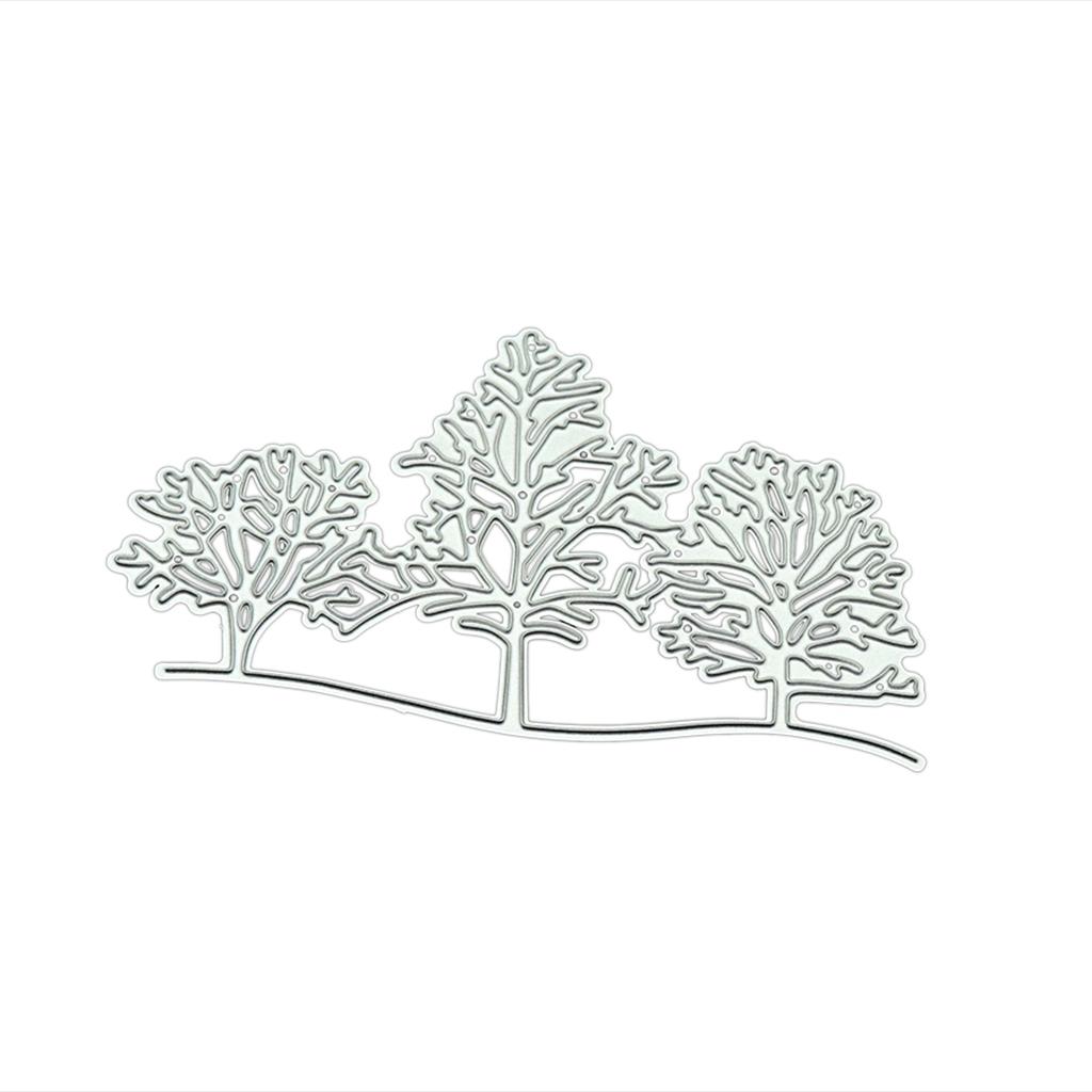 Creative Trees Metal Cutting Dies Exquisite Scrapbooking Embossing Template 1